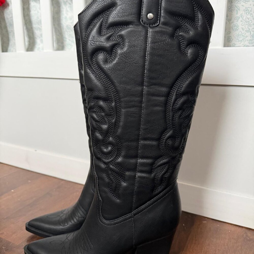 Women's Chantry Knee High Cowboy Boot 9us